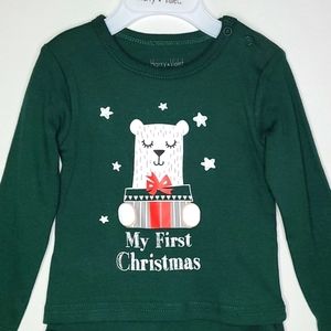 💰NWT! HARRY & VIOLET ▪︎ "MY FIRST CHRISTMAS" BABY OUTFIT ▪︎ SIZE 24 MON…